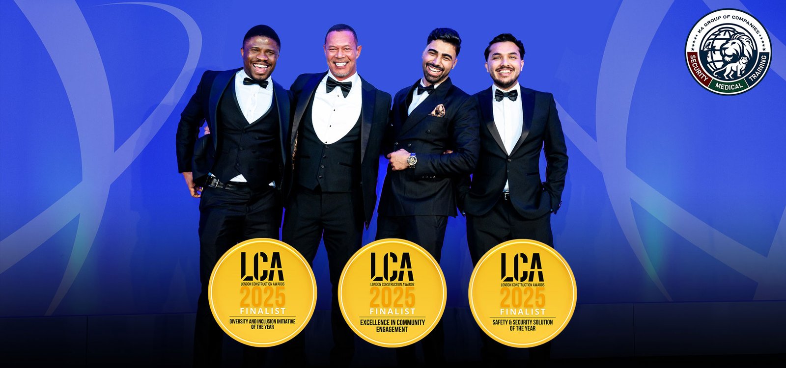 K4 Group of Companies Shortlisted in Three Categories at the London Construction Awards 2025